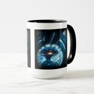 Alien in Space Combo Tasse, 15 oz Tasse