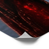 Alien in The City AI Alien  Poster (Ecke)