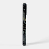 Alien in the Rain iPhone 15 Hülle (Rechte Seite)