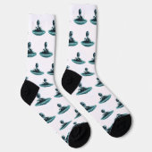 Alien in UFO Socken (Rechts)