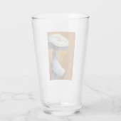 Alien in Vintagem Pilz Glass Cup Glas (Rückseite)