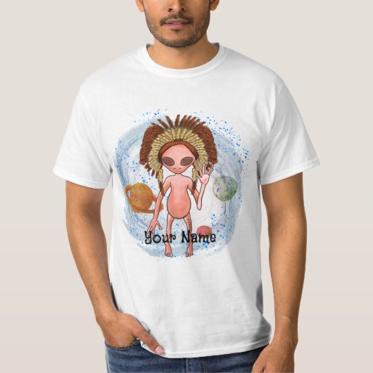 Alien Indian T-Shirt (Vorderseite)