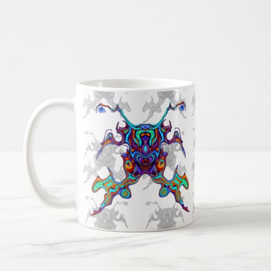 Alien insectoid v2 kaffeetasse (Links)