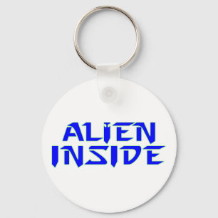 alien inside schlüsselanhänger