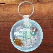 Alien Invader Schlüsselanhänger (Vorderseite)