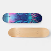 Alien Invader Skateboard (Horizontal)