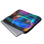 Alien Invasion Abstrakt Laptop Sleeve (Vorne Knopf)