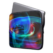 Alien Invasion Abstrakt Laptop Sleeve (Vorderseite Links)