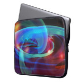 Alien Invasion Abstrakt Laptop Sleeve (Vorderseite Links)