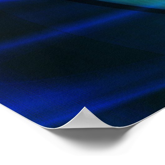 Alien Invasion Abstrakt Poster (Ecke)