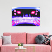 Alien Invasion Art Leinwanddruck (Insitu (Wohnzimmer))