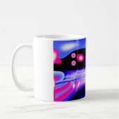 Alien invasion Funky Art Kaffeetasse (Links)