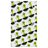 Alien Invasion, Geburtstag Kleine Geschenktüte (Rückseite)