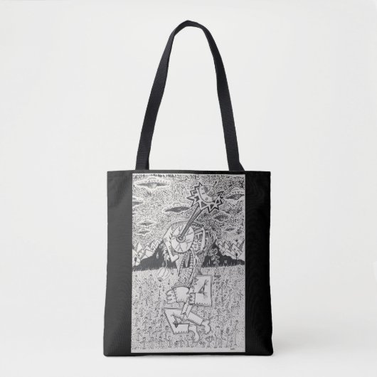 Alien Invasion oder, die Seeding Tasche (Vorderseite)