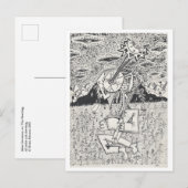 Alien Invasion oder, The Seeding, von Brian Benson Postkarte (Vorne/Hinten)