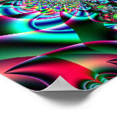 Alien Invasion Poster (Ecke)