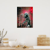 Alien Invasion Poster (Küche)