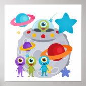 Alien Invasion Poster (Vorne)