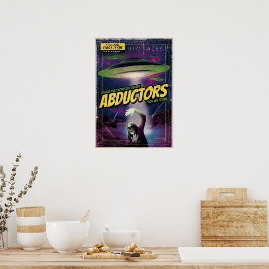 Alien Invasion Poster (Küche)