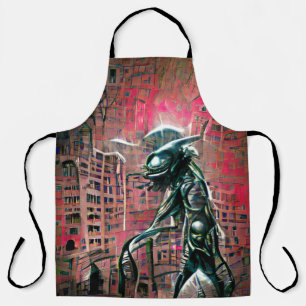 Alien Invasion Schürze