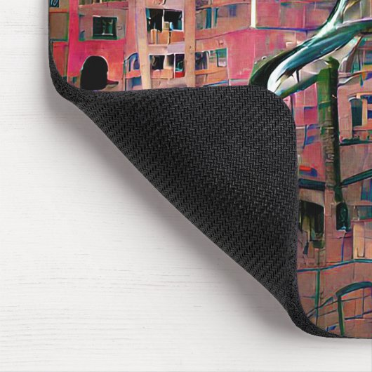 Alien Invasion Schürze Mousepad (Ecke)