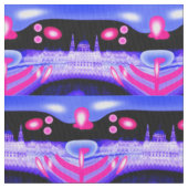Alien-Invasion Stoff (Nahaufnahme)