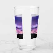 Alien Invasion Sunset Glas (Links)