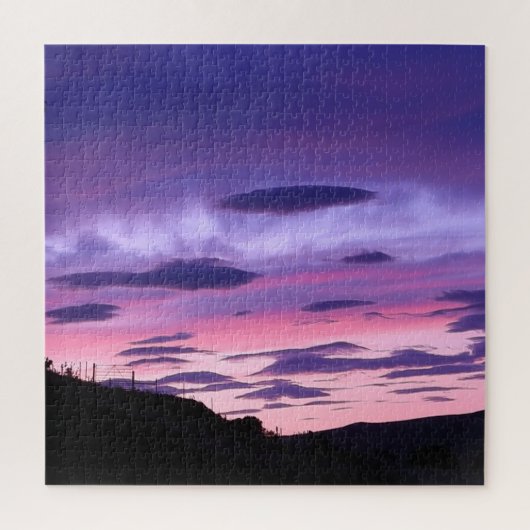 Alien Invasion Sunset Jigsaw Puzzle (Vertikal)