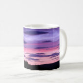 Alien Invasion Sunset Tasse (VorderseiteRechts)