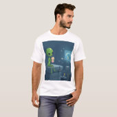 Alien-Invasion T-Shirt (Vorne ganz)