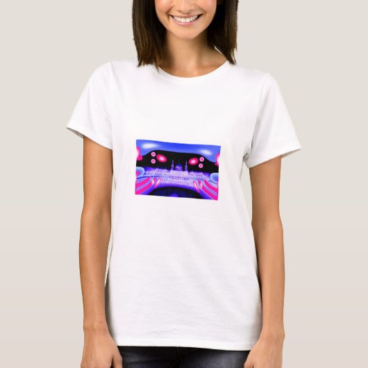 Alien-Invasion T-Shirt (Vorderseite)