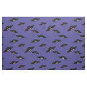 Alien Invasion UFO gedruckt Stoff (Fat Quarter (45,7 x 55,9 cm))