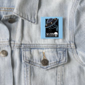 Alien Invasion Weltraumgalaxie UFO Button (Beispiel)