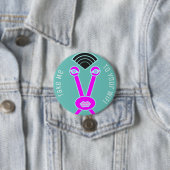 Alien Invasor Bring Mich Zu Deinem WLAN Button (Beispiel)