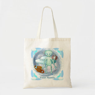 Alien-Invasor-Tragetasche Tragetasche