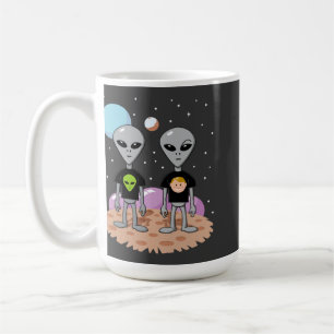 Alien-Ironie-Tasse Kaffeetasse