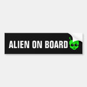 ALIEN IST AN BORD FUNNY AUTOAUFKLEBER (Vorne)