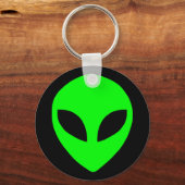 Alien ist grün schlüsselanhänger (Vorderseite)