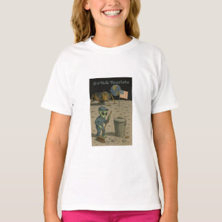 Alien Janitor räuspert das Schlamassel der Tourist T-Shirt