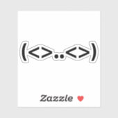 ALIEN Japanisch Emoticon Aufkleber (Blatt)