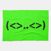 ALIEN Japanisch Emoticon Handtuch (Horizontal)