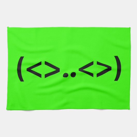 ALIEN Japanisch Emoticon Handtuch (Horizontal)