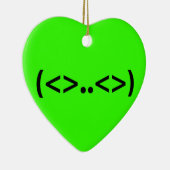 ALIEN Japanisch Emoticon Keramikornament (Rechts)