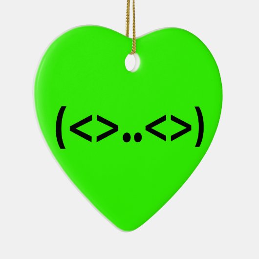 ALIEN Japanisch Emoticon Keramikornament (Rechts)