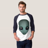 Alien Jersey Men's Alien Baseball Jersey T-Shirt (Vorne ganz)