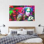 Alien Jungle Leinwanddruck (Insitu (Schlafzimmer))