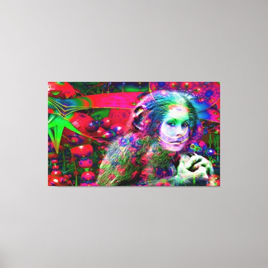 Alien Jungle Leinwanddruck (Vorderseite)