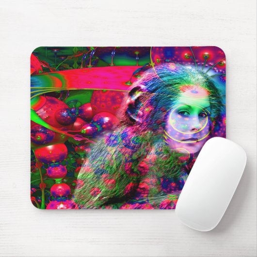 Alien Jungle Mousepad (Mit Mouse)