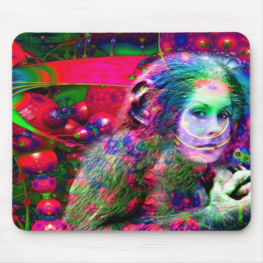 Alien Jungle Mousepad (Vorne)