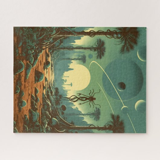 Alien Jungle Puzzle (Horizontal)